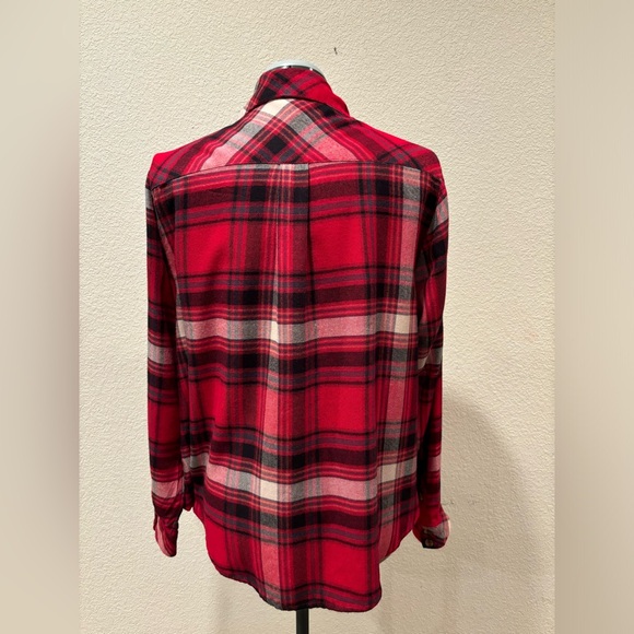 Torrid Women’s red flannel - Size 0. - Picture 2 of 6